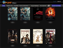 Tablet Screenshot of elpuntribera.com